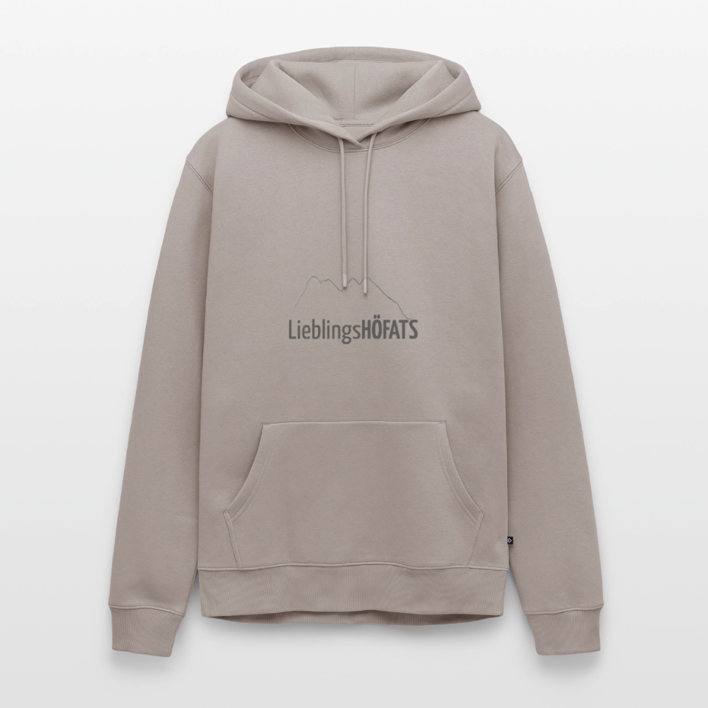 Männer Premium Hoodie | LieblingsHÖFATS - Taupe