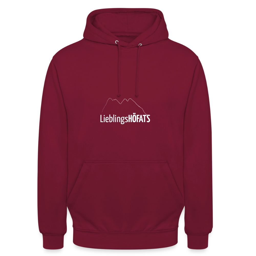 Unisex Hoodie | LieblingsHÖFATS - Bordeaux