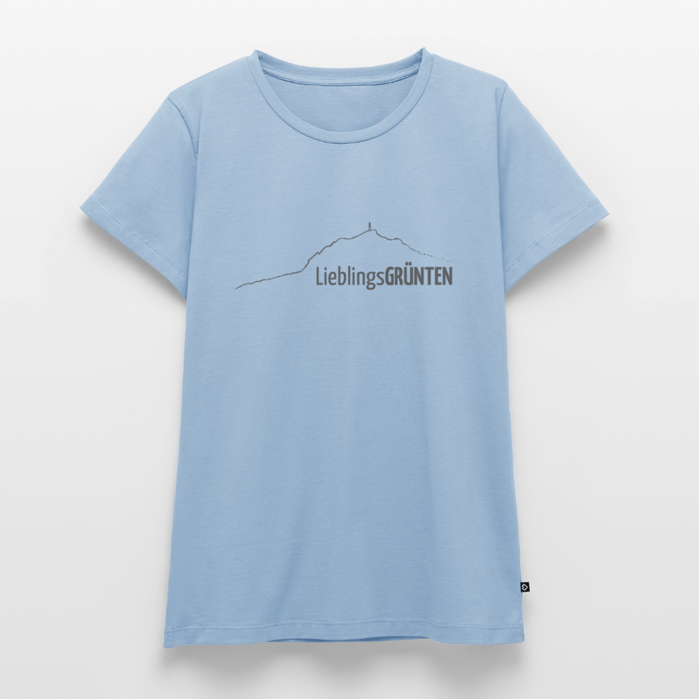 Frauen Premium T-Shirt | LieblingsGRÜNTEN - Hellblau