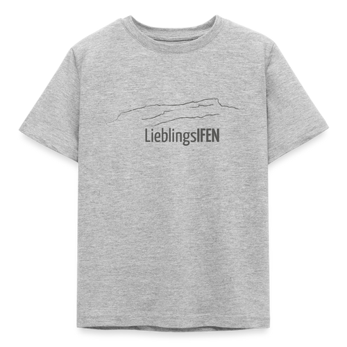 Kinder T-Shirt | LieblingsIFEN - Grau meliert