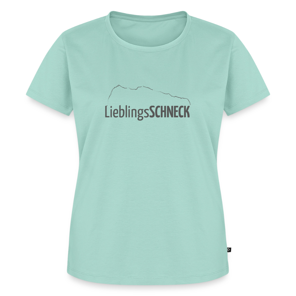 Frauen Premium T-Shirt | LieblingsSCHNECK - Mint 