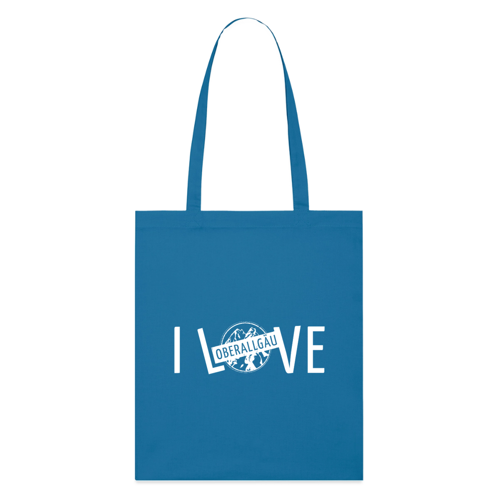 Stanley/Stella Bio-Stoffbeutel | I LOVE - Königsblau