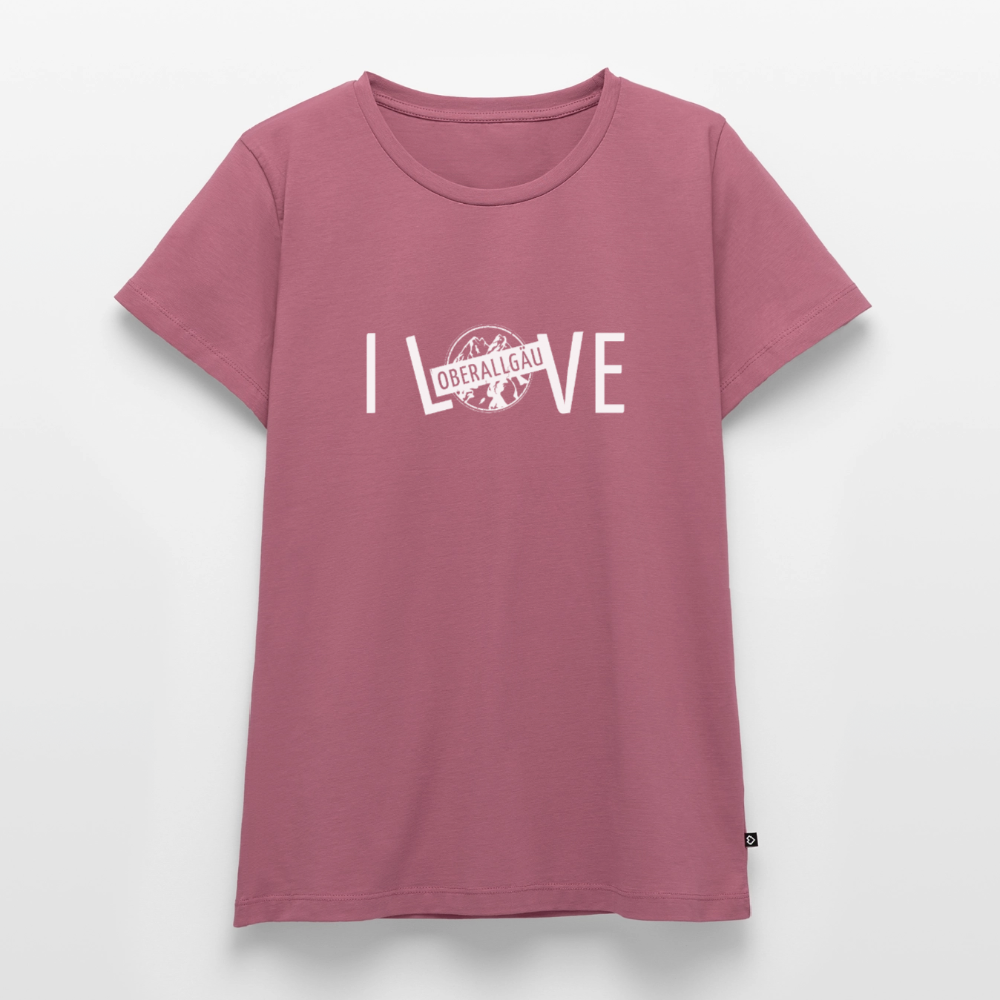 Frauen Premium T-Shirt | I LOVE - Mauve