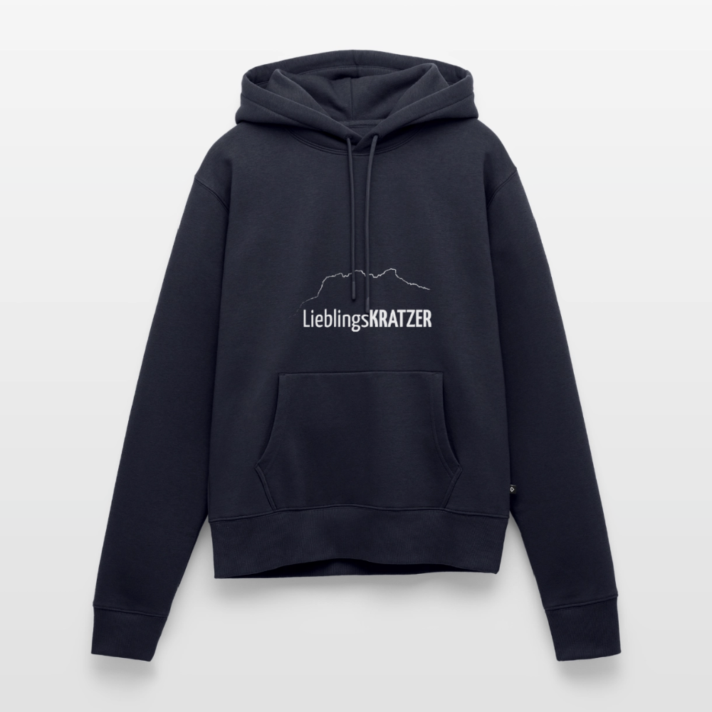 Frauen Premium Hoodien | LieblingsKRATZER - Navy
