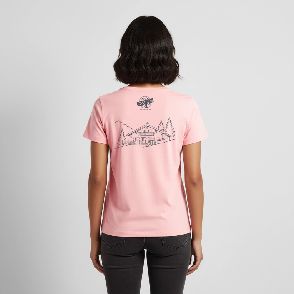 Frauen Premium T-Shirt | Untere Ochsenalpe - Rosa