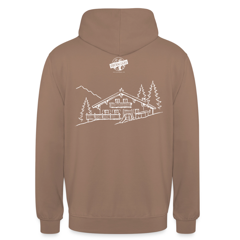 Unisex Hoodie | Untere Ochsenalpe - Mokka