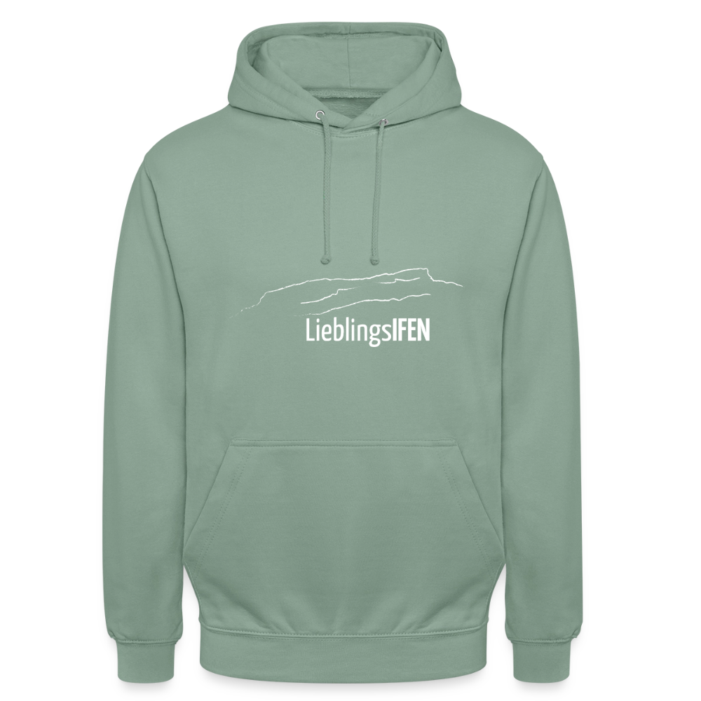 Unisex Hoodie | LieblingsIFEN - Graugrün