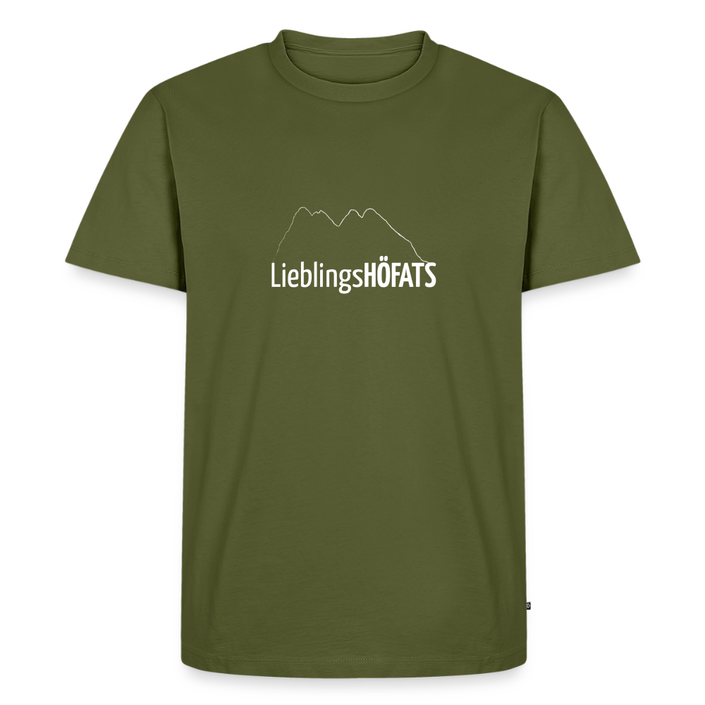 Männer Premium T-Shirt | LieblingsHÖFATS - Khaki