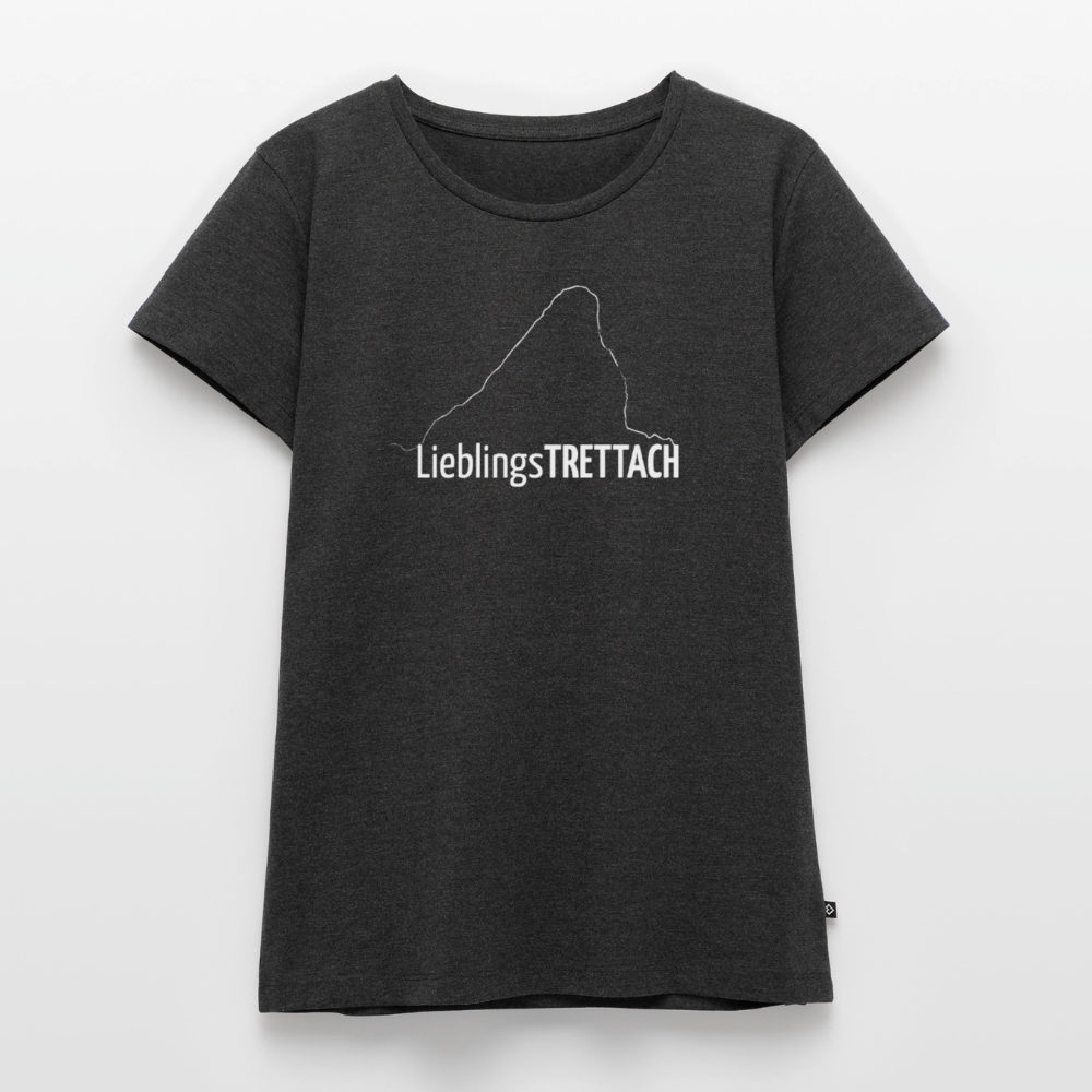 Frauen Premium T-Shirt | LieblingsTRETTACH - Anthrazit meliert