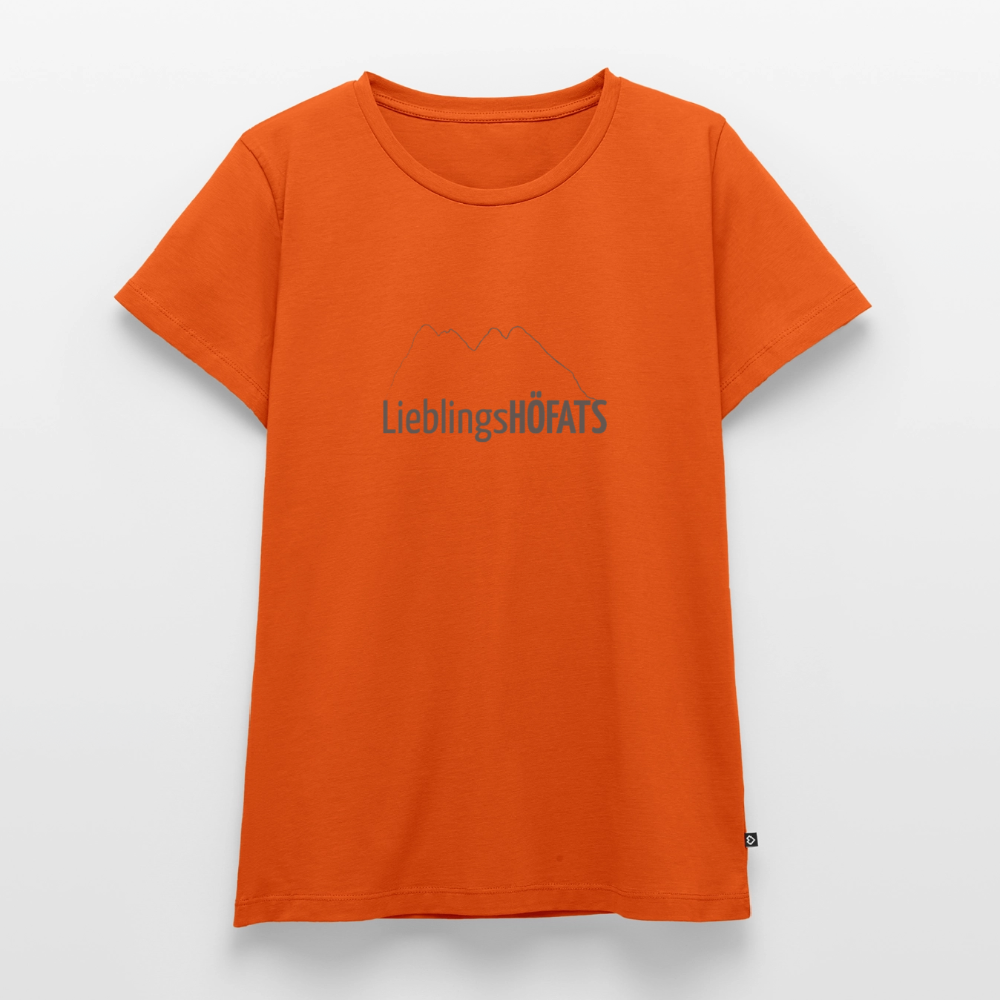Frauen Premium T-Shirt | LieblingsHÖFATS - Orange 
