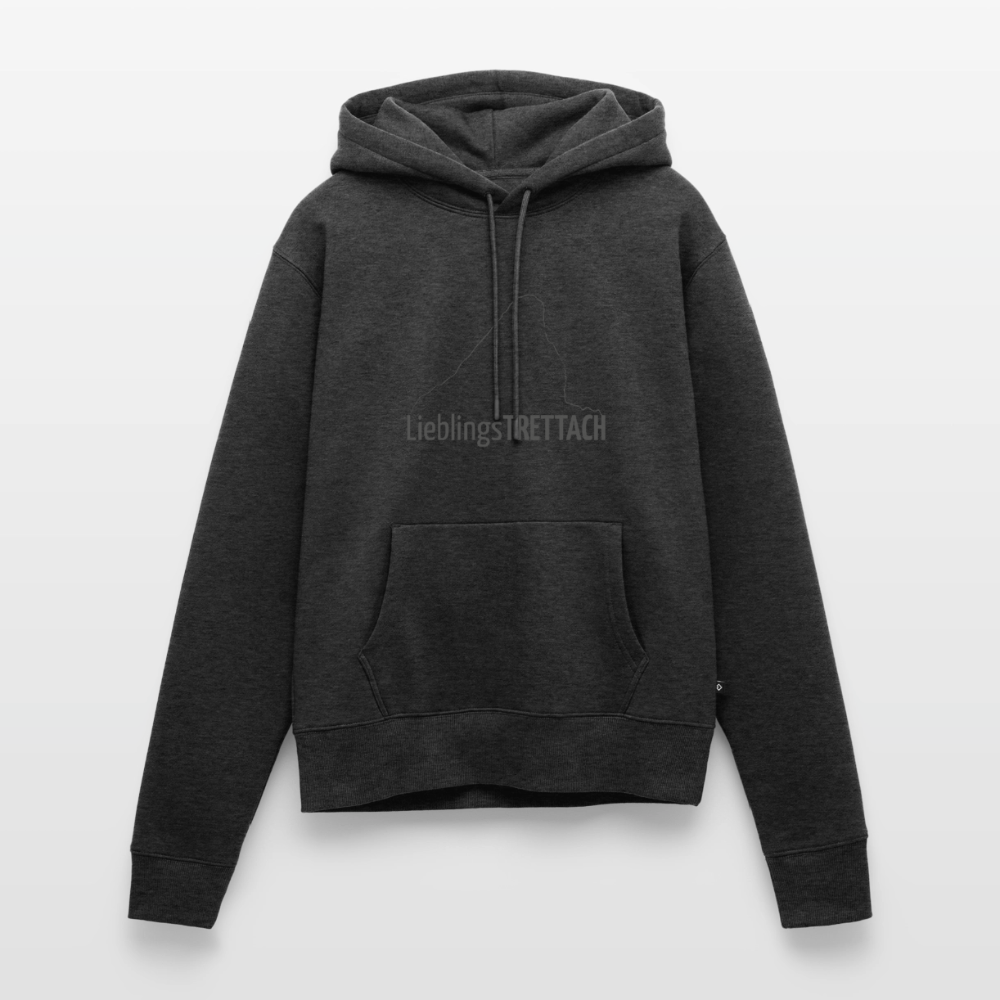 Frauen Premium Hoodie | LieblingsTRETTACH - Anthrazit meliert