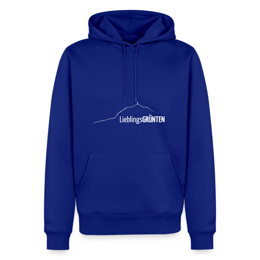 Männer Premium Hoodie | LieblingsGRÜNTEN - Royalblau