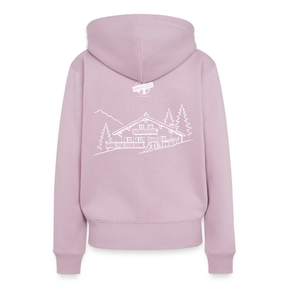 Frauen Premium Hoodie | Untere Ochsenalpe - Altrosa