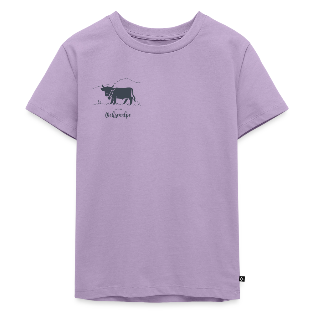 Kinder Premium T-Shirt | Untere Ochsenalpe - Lavendel