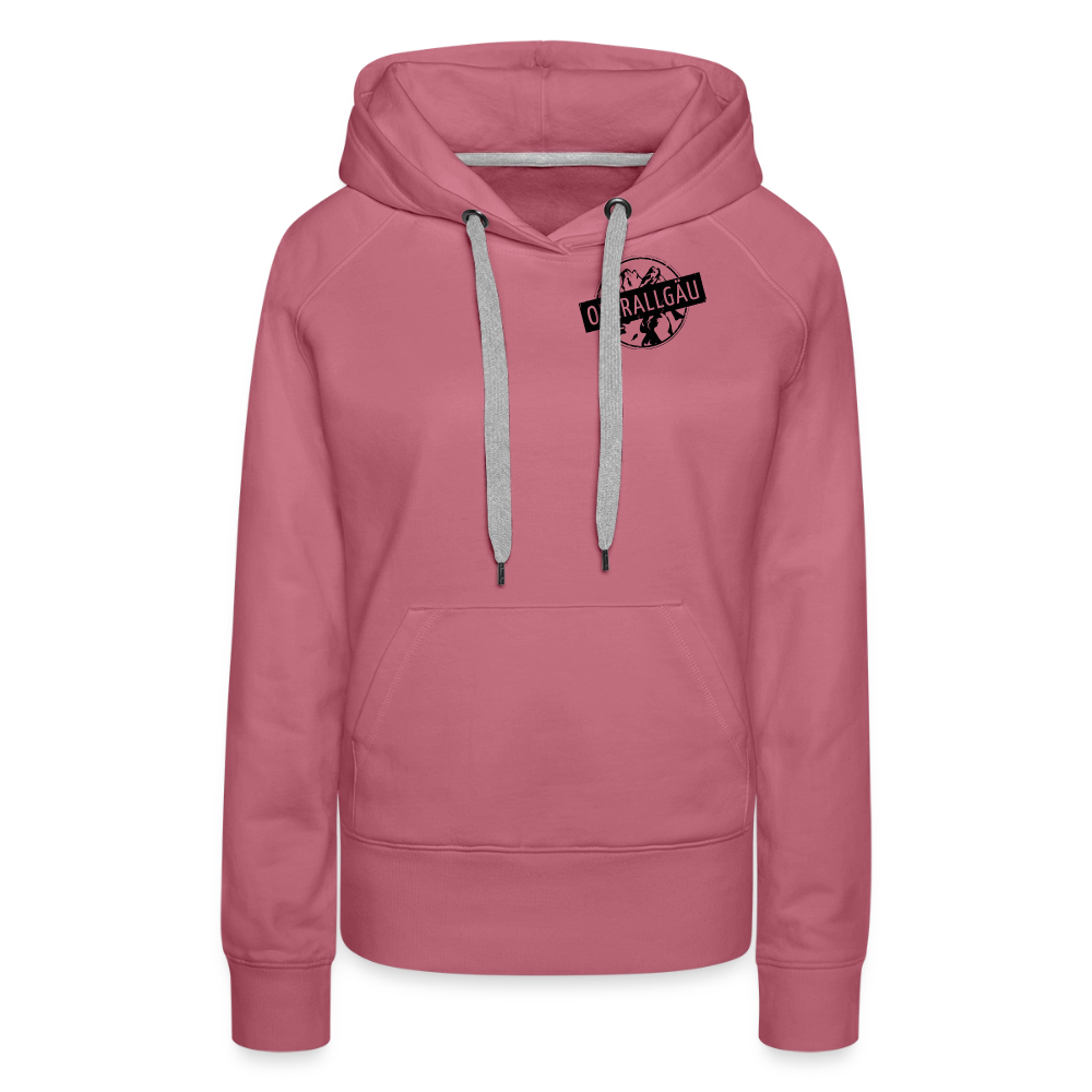 Frauen Premium Hoodie | OBERALLGÄU - Malve