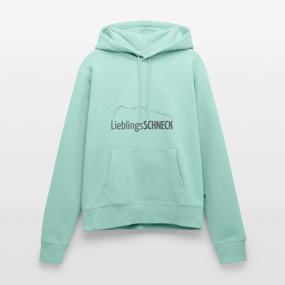 Frauen Premium Hoodie | LieblingsSCHNECK - Mint 