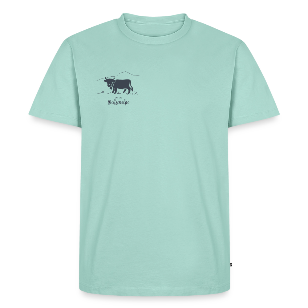 Männer Premium T-Shirt | Untere Ochsenalpe - Mint 