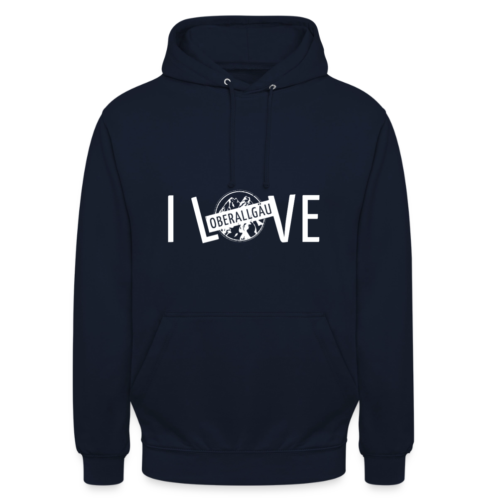 Unisex Hoodie | I LOVE - Navy