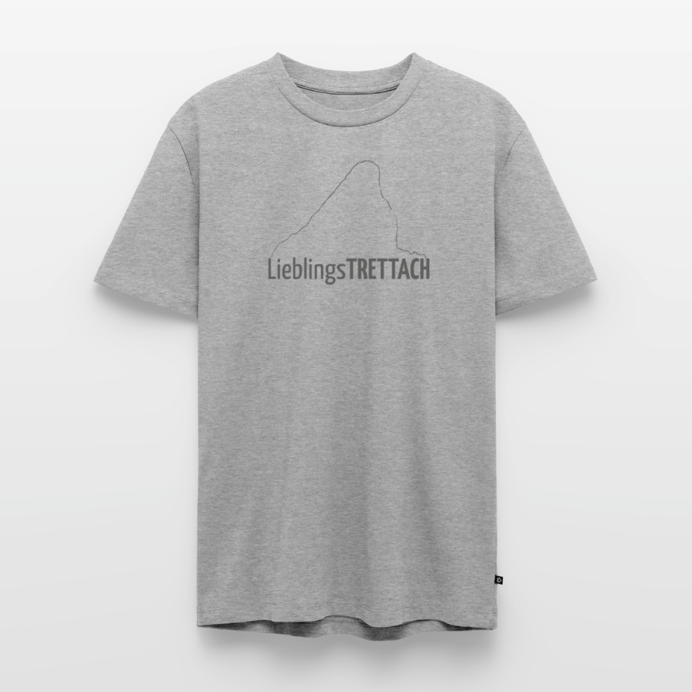 Männer Premium T-Shirt | LieblingsTRETTACH - Grau meliert
