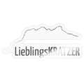Sticker Größe S (10 x 10 cm) | LieblingsKRATZER - Transparent glänzend
