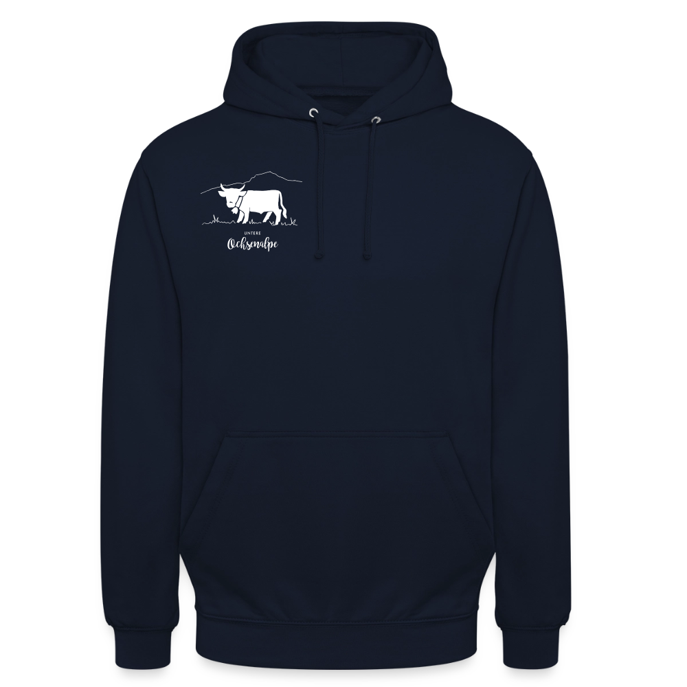 Unisex Hoodie | Untere Ochsenalpe - Navy