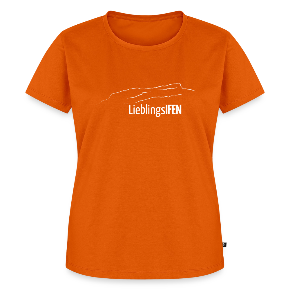 Frauen Premium T-Shirt | LieblingsIFEN - Orange 