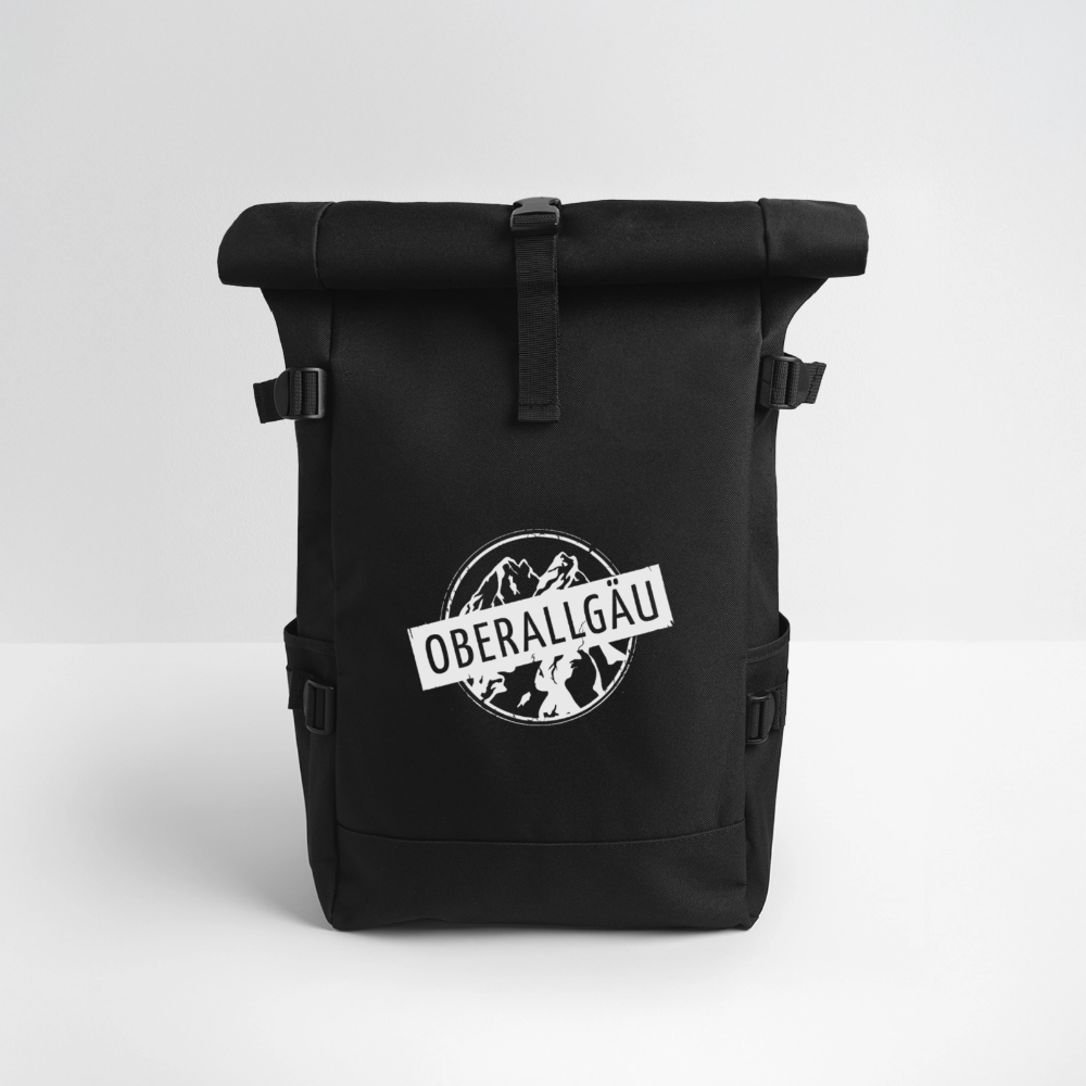 Rolltop Rucksack | OBERALLGÄU - Schwarz