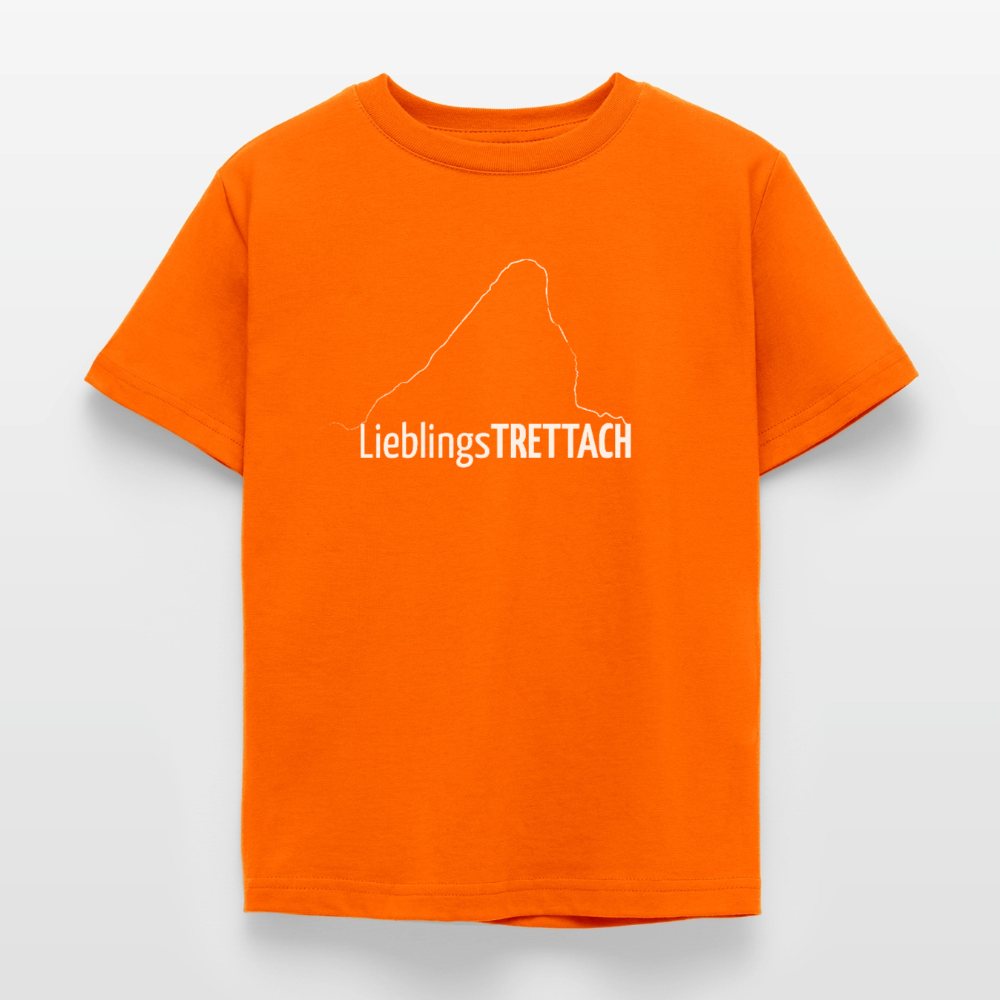 Kinder T-Shirt | LieblingsTRETTACH - Orange