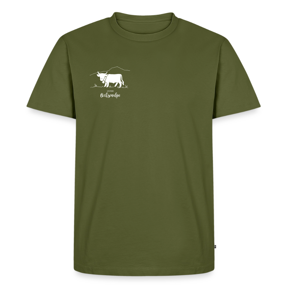 Männer Premium T-Shirt | Untere Ochsenalpe - Khaki