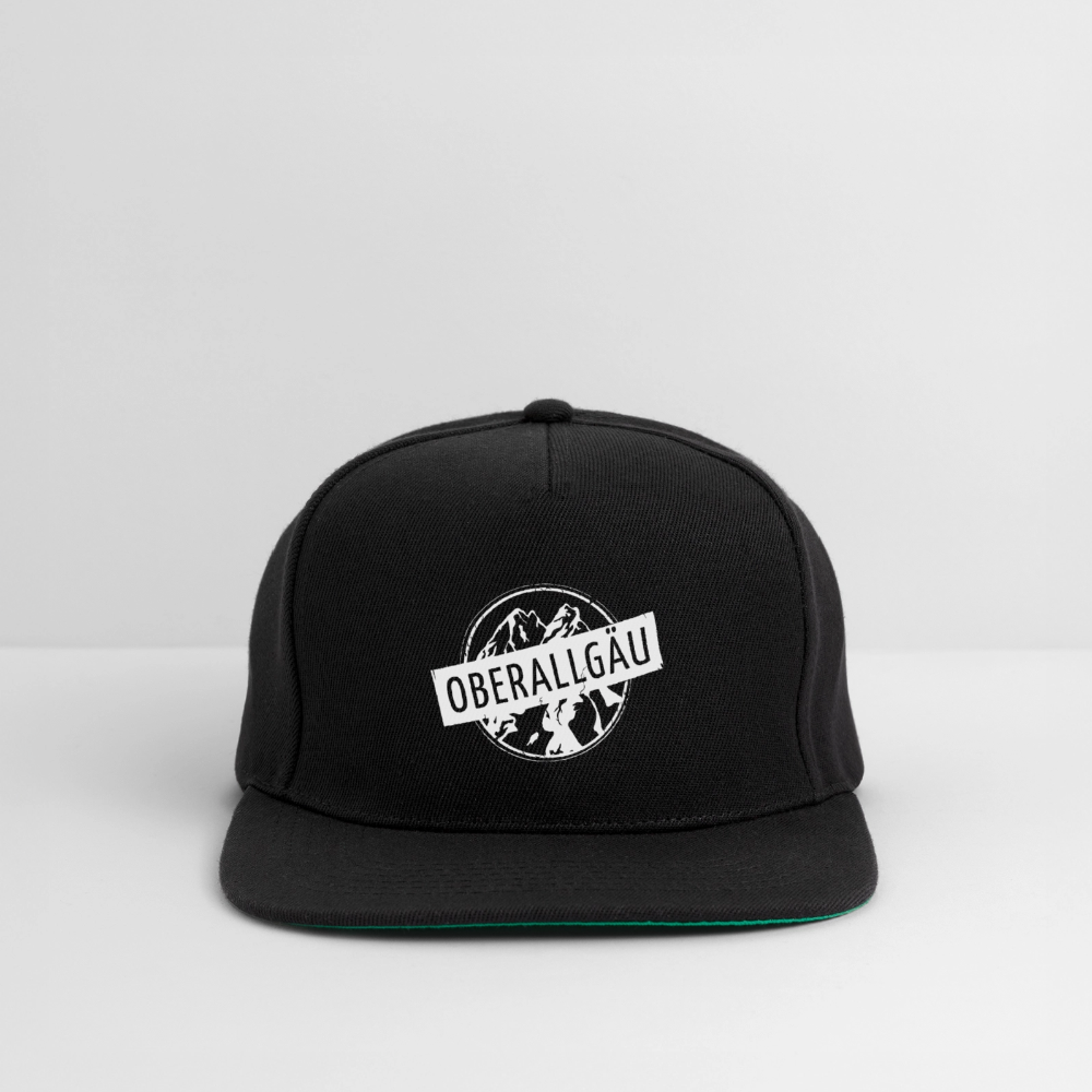 Snapback Cap | OBERALLGÄU - Schwarz/Schwarz