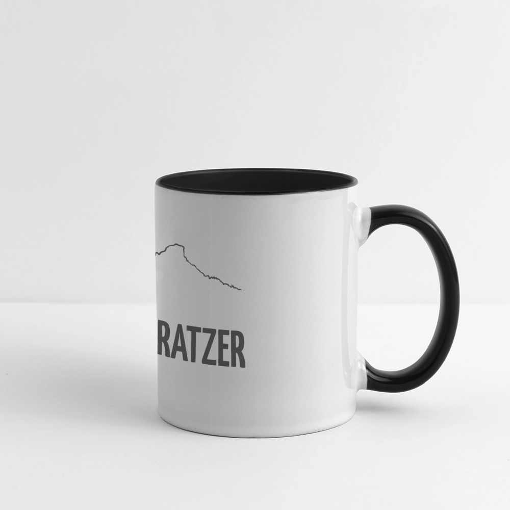 Panoramatasse | LieblingsKRATZER - Weiß/Schwarz