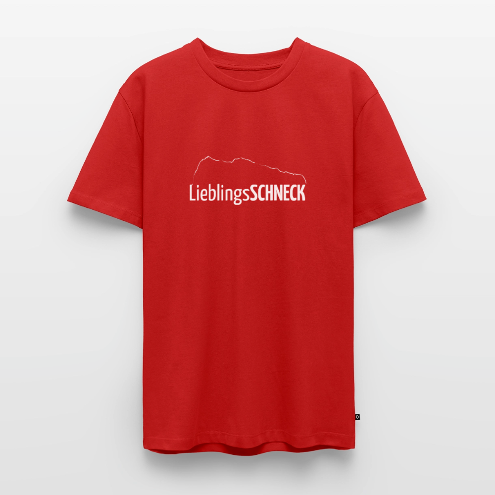 Männer Premium T-Shirt | LieblingsSCHNECK - Rot