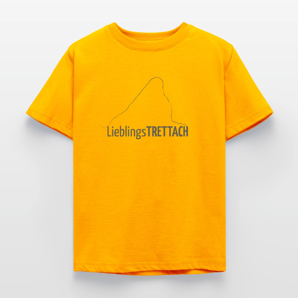Kinder T-Shirt | LieblingsTRETTACH - Gold