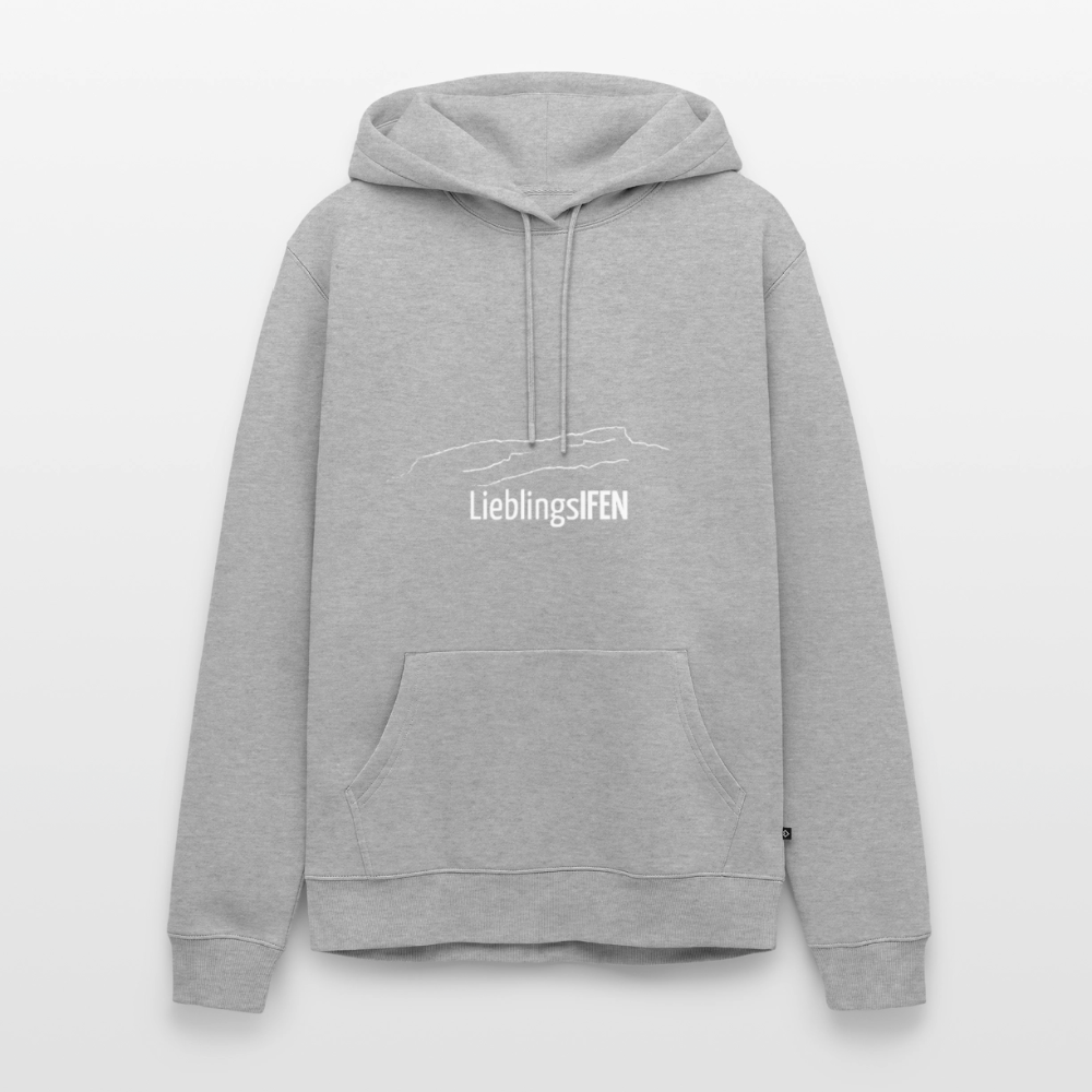 Männer Premium Hoodie | LieblingsIFEN - Grau meliert