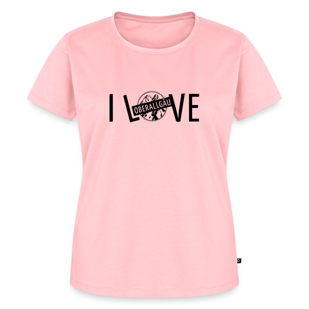 Frauen Premium T-Shirt | I LOVE - Rosa
