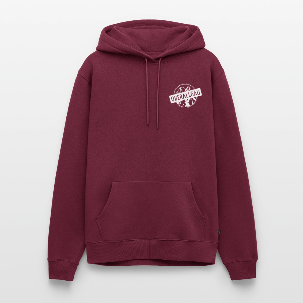 Männer Premium Hoodie | OBERALLGÄU - Burgunderrot