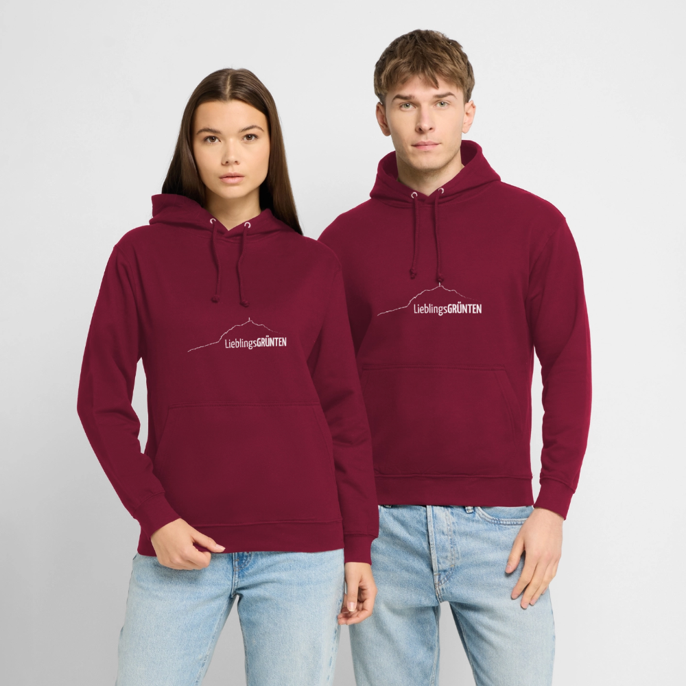 Unisex Hoodie | LieblingsGRÜNTEN - Bordeaux