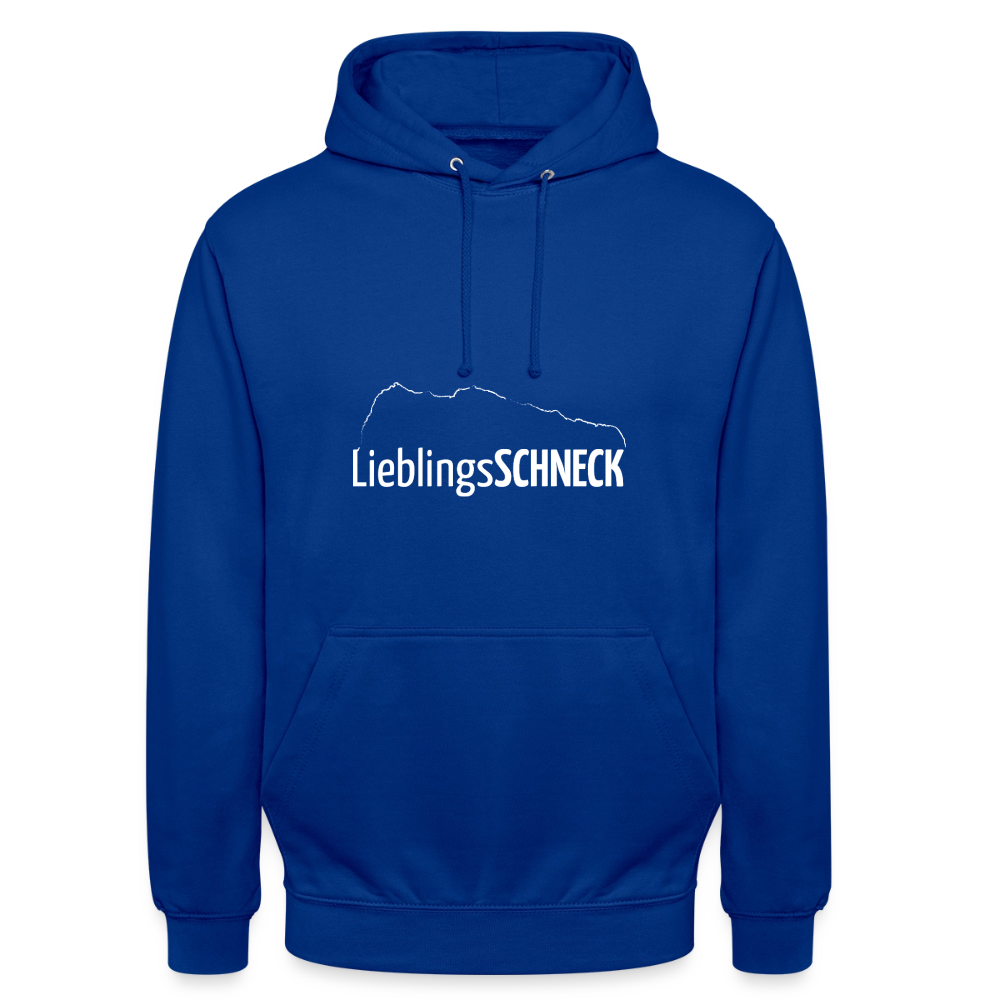 Unisex Hoodie | LieblingsSCHNECK - Royalblau