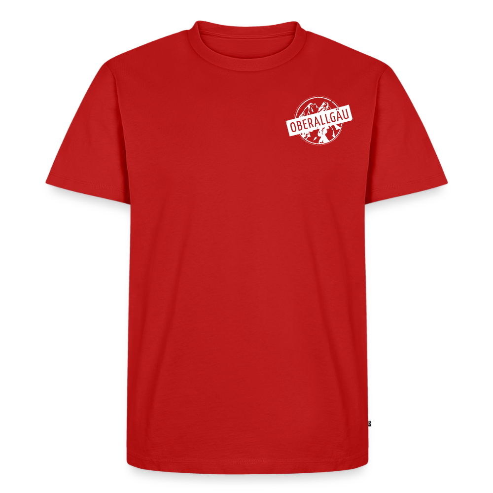 Männer Premium T-Shirt | OBERALLGÄU - Rot