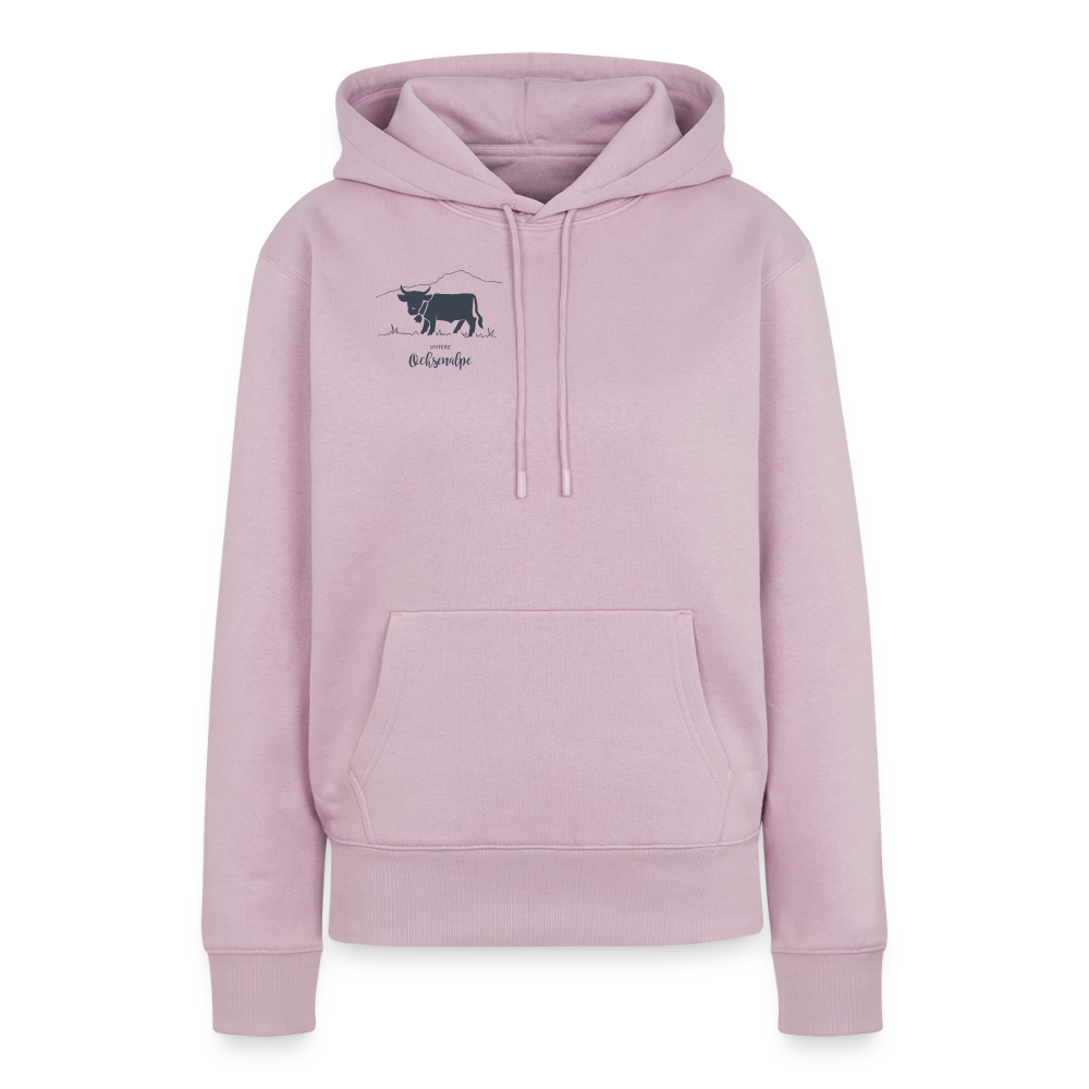 Frauen Premium Hoodie | Untere Ochsenalpe - Altrosa