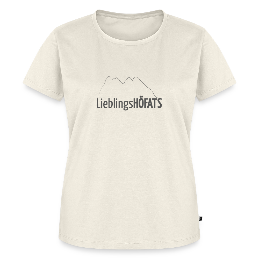 Frauen Premium T-Shirt | LieblingsHÖFATS - Naturweiß