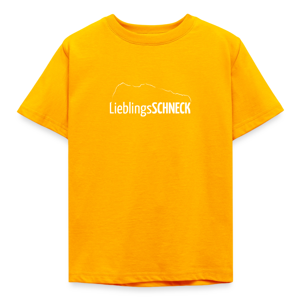 Kinder T-Shirt | LieblingsSCHNECK - Gold