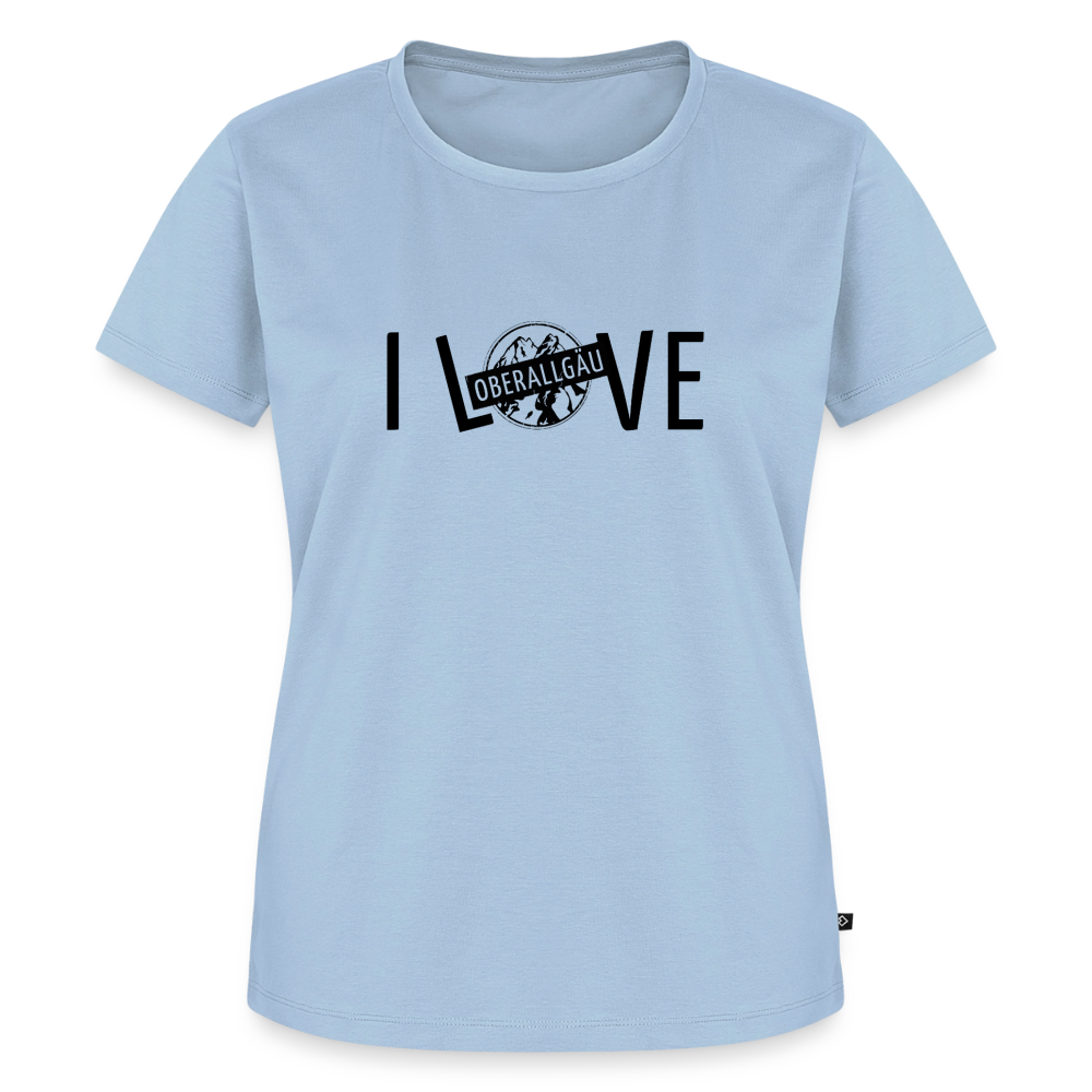 Frauen Premium T-Shirt | I LOVE - Hellblau