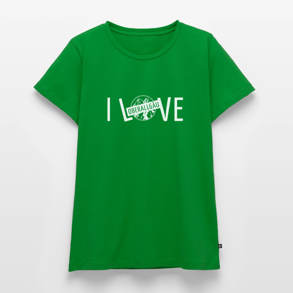 Frauen Premium T-Shirt | I LOVE - Grün