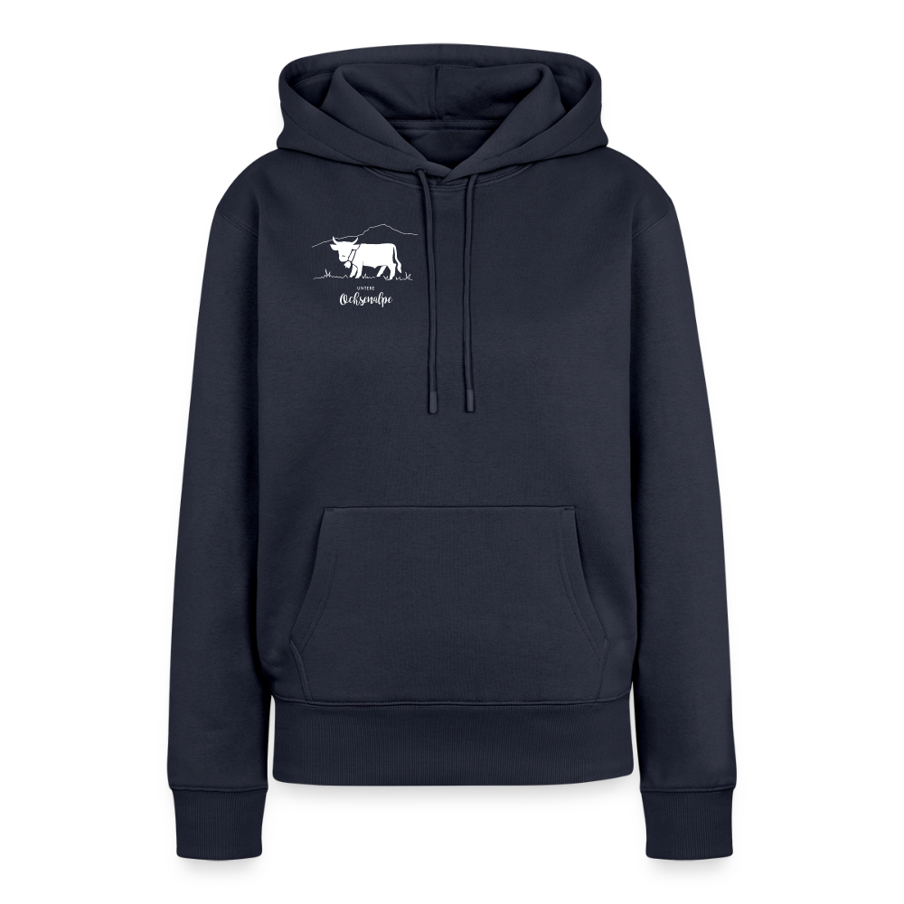 Frauen Premium Hoodie | Untere Ochsenalpe - Navy