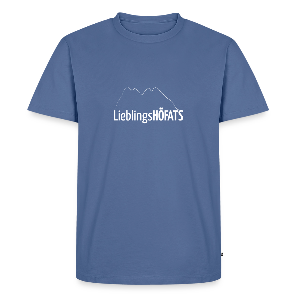 Männer Premium T-Shirt | LieblingsHÖFATS - Taubenblau