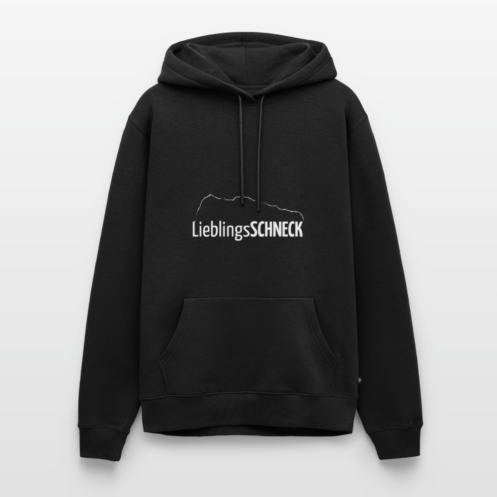 Männer Premium Hoodie | LieblingsSCHNECK - Schwarz