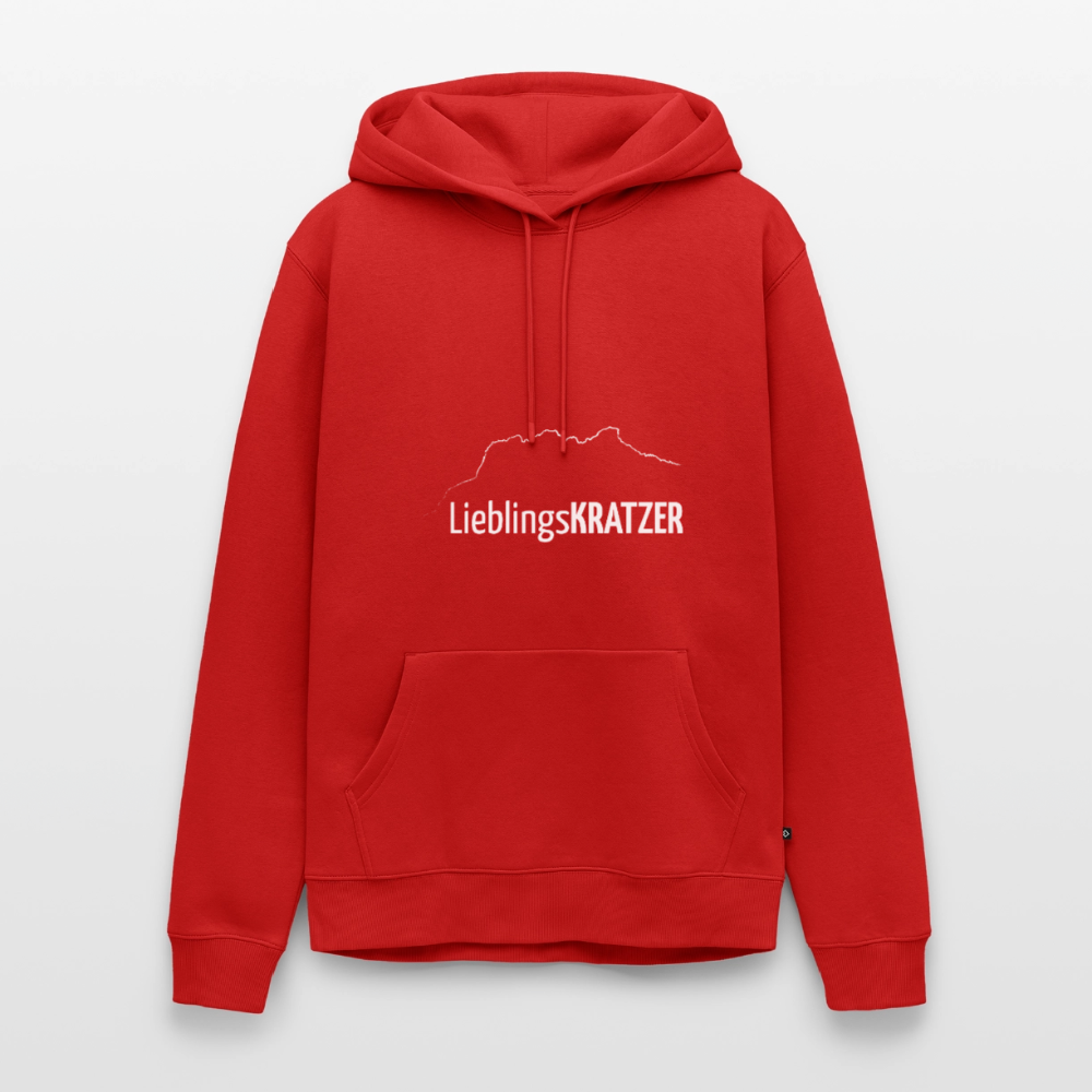 Männer Premium Hoodie | LieblingsKRATZER - Rot
