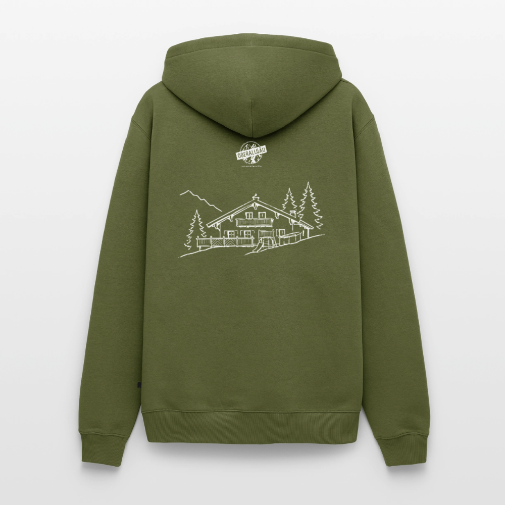 Männer Premium Hoodie | Untere Ochsenalpe - Khaki