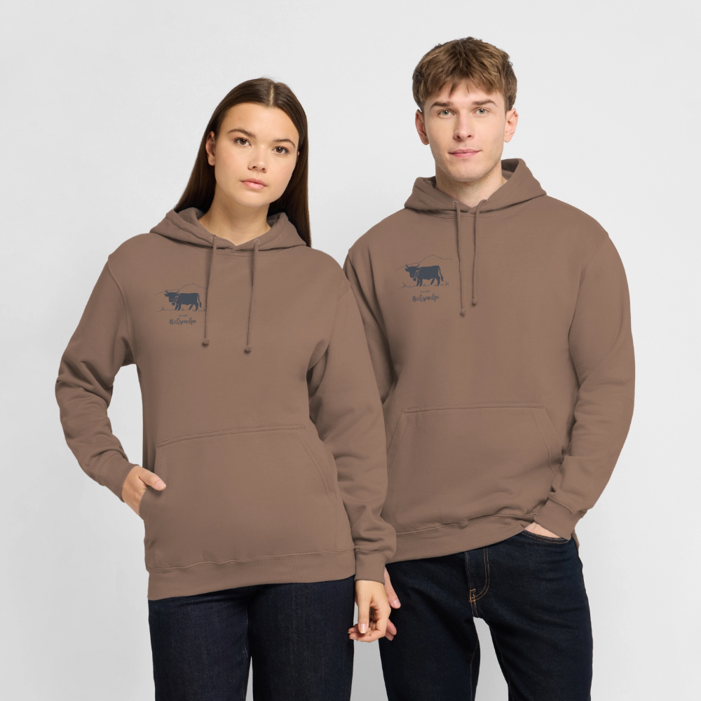Unisex Hoodie | Untere Ochsenalpe - Mokka